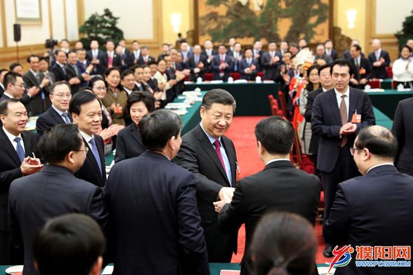 2018年3月10日，习近平参加十三届全国人大一次会议重庆代表团的审议。